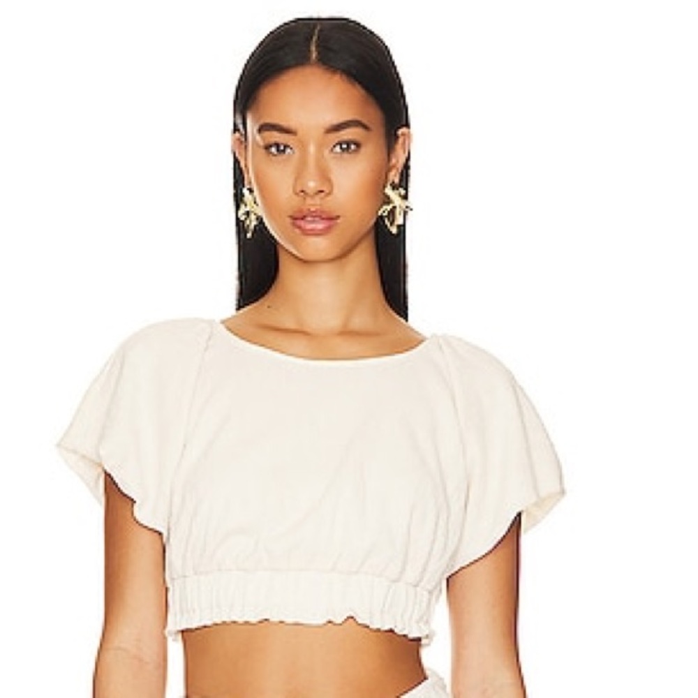 NWT Free People Tovah Top in Tofu Small